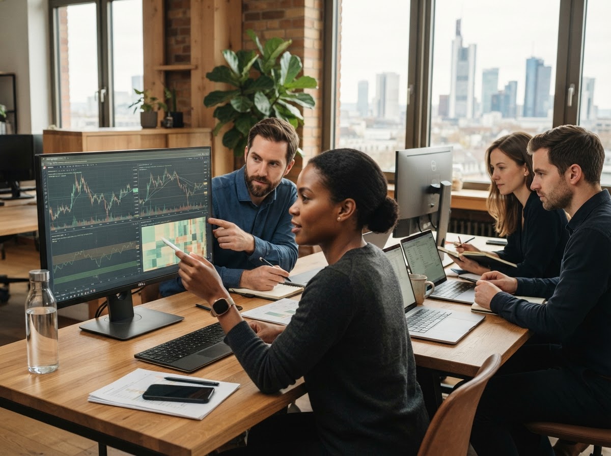 Trading Signals Ai team discussing portfolio methodology and risk controls